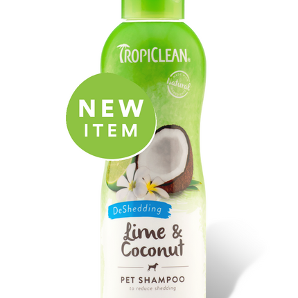 Tropiclean Shed Control & Coconut Pet Shampoo - dog shampoo that reduces shedding.