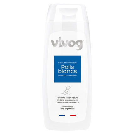 Vivog White Fur Shampoo - shampoo for dogs with white and light fur