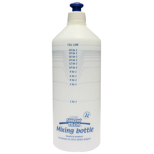 Show Tech Mixing Bottle - plastic bottle for diluting cosmetics