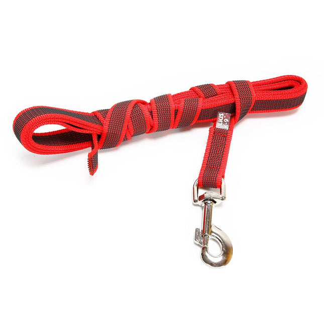 Julius K9 Supergrip Color & Gray Training Leash 1.4x300cm - Training Leash Without Handle