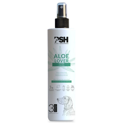 PSH Daily Beauty Aloe Lover Mist - aloe-based, lightweight moisturizing conditioner for dogs and cats, no rinse needed