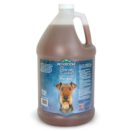 Bio - Groom Bronze Lustre - shampoo for brown, red, and copper fur of dogs and cats, concentrate 1:8