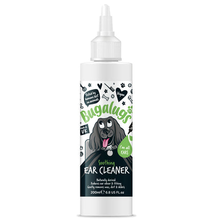 Bugalugs Ear Cleaner - gentle liquid for cleaning dog and cat ears