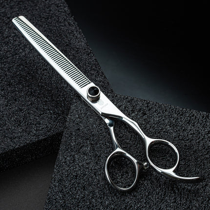 Jargem Blenders - elegant single-sided thinning shears with a decorative screw in color - 50 teeth