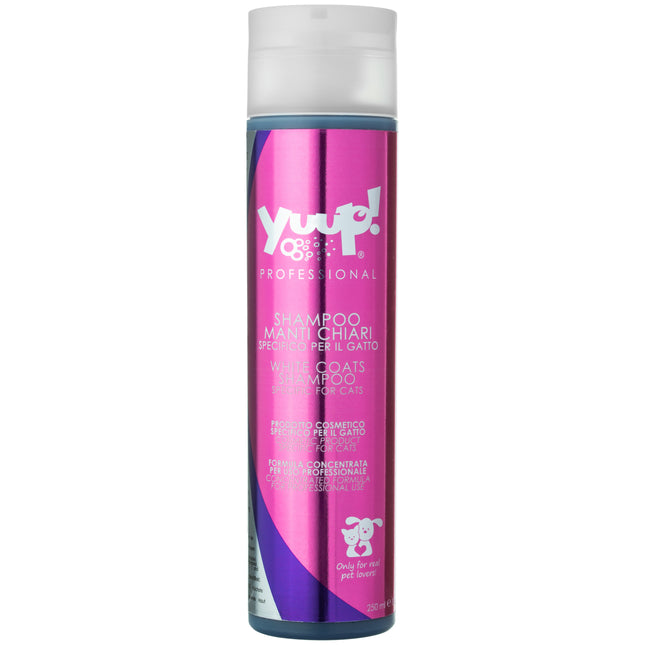 Yuup! Professional Cat Coat Shampoo - shampoo for cats with light-colored fur, concentrate 1:20