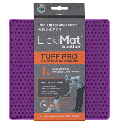 LickiMat Tuff Soother Pro - licking mat for dogs and cats, training mat