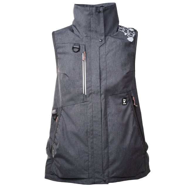 Hurtta Training Vest Eco Blackberry - training vest, graphite