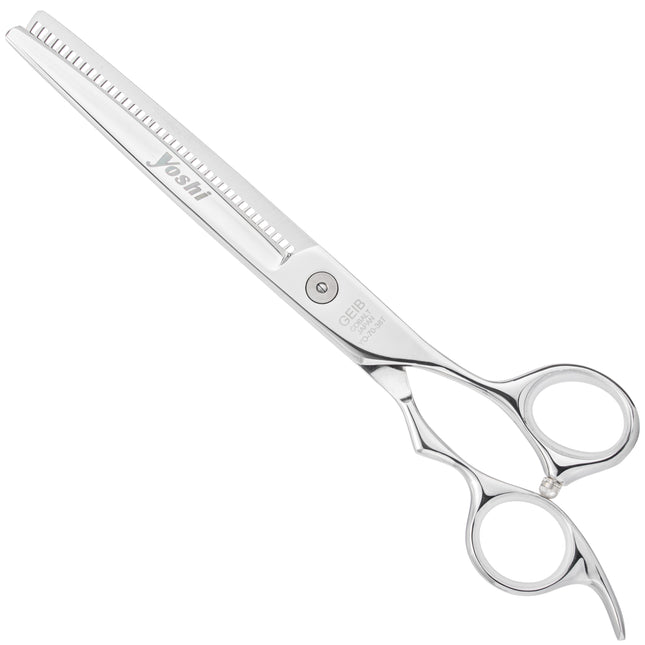 Geib Yoshi Thinner Scissors - professional single-sided thinning shears made of Japanese steel, 38 teeth