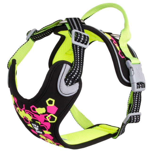 Hurtta Weekend Warrior Harness Licorice - harness for active dogs - 45 - 60cm