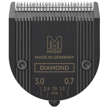 Moser Diamond Blade Set - carbon-coated blade for clippers such as 1854 Arco, Bravura, Creativa, etc.