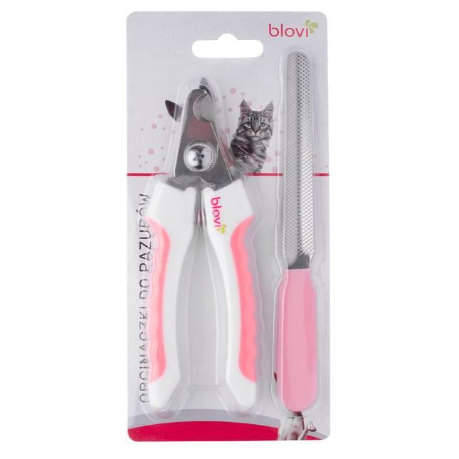 Blovi Nail Clipper And File Small - small clippers and file for dogs, cats, and small animals, for nails