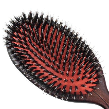 Comair Long Hair Oval Brush - brush for long hair, with bristles and nylon