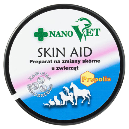 Nano Vet Skin Aid - cream for skin changes in animals, with propolis and nano silver