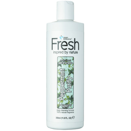 Groom Professional Fresh Peppermint Purify Shampoo - cleansing shampoo for dogs, concentrate 1:24