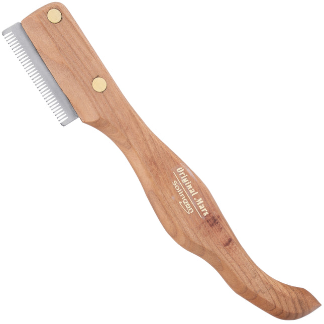 Mars Ergo 99M1300 - classic trimmer with a dense tooth spacing, cherry wood handle