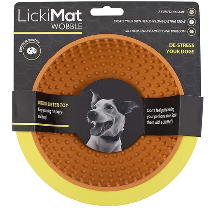 Lickimat Wobble - licking bowl for dogs, slows down eating