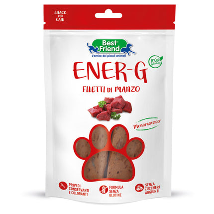 Best Friend Ener - G Beef Fillets - gluten-free, single-protein treats for dogs, made with beef