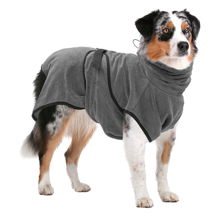 Royal Dry Bathrobe for Dogs - Absorbent Microfiber Bathrobe for Dogs