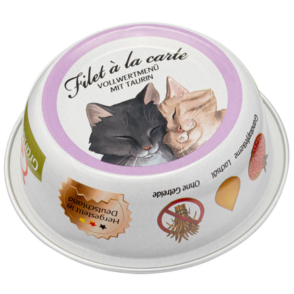 GranataPet Filet à la carte Chicken Pur - wet food for cats, chicken fillets in their own sauce