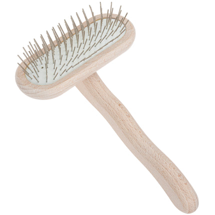 Chris Christensen T - Brush - high-quality brush, slicker brush for dogs with metal pins, soft