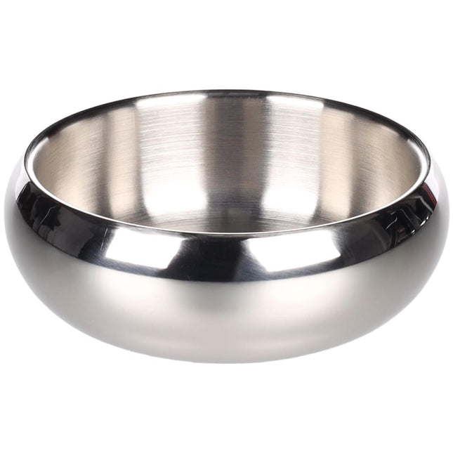 Flamingo Muna Inox Bowl - stainless steel bowl for dogs and cats, with double wall