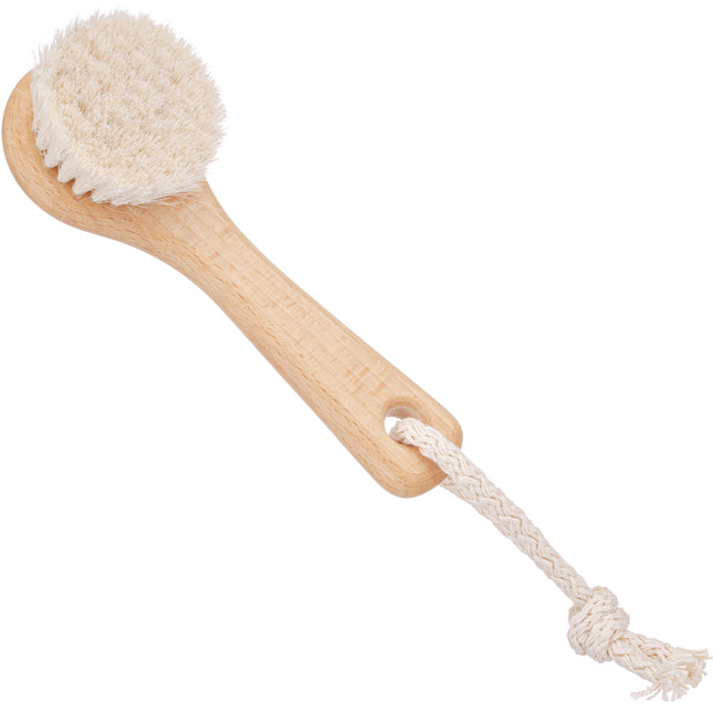 Keller Bursten Powder Brush - goat hair brush for applying powder and chalk