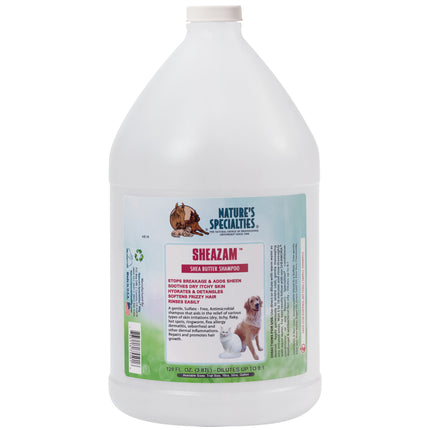 Nature's Specialties Sheazam Shampoo - Soothing - Regenerating Shampoo for Dogs and Cats, Concentrate 1:8