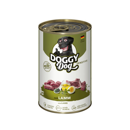 Doggy Dog Lamb Sensitive - grain-free wet food for dogs, with lamb