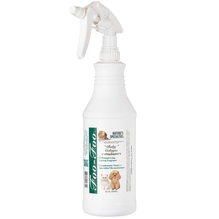 Nature's Specialties Foo Foo Baby Cologne - fragrance water for dogs and cats, sweet and powdery