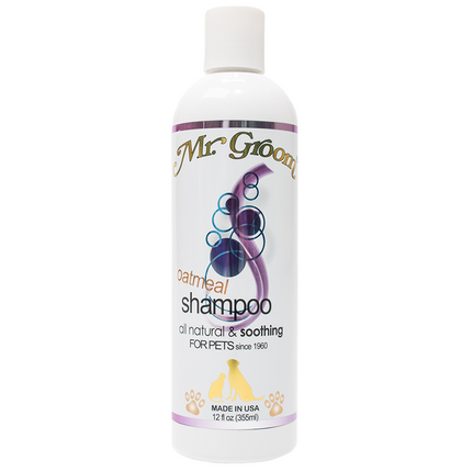 Mr Groom Oatmeal Shampoo - hypoallergenic oatmeal shampoo for irritated skin of dogs and cats, concentrate 1:8