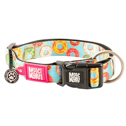 Max & Molly GOTCHA! Smart ID Donuts Collar - collar with smart Tag pendant for dogs