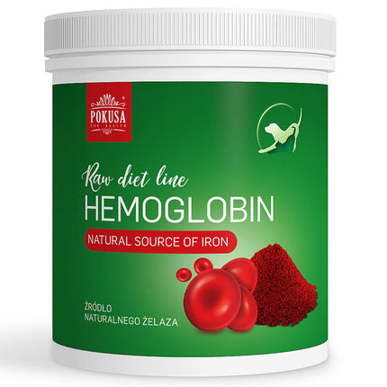 Pokusa RawDietLine Hemoglobin - supplement to address iron deficiencies in dogs and cats