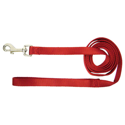 Hamilton Single Thick Leash Long - nylon leash for small breed dogs, width 16mm, length