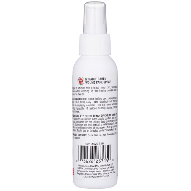 Miracle Care Wound Care Spray - spray for minor wounds and cuts in dogs and cats