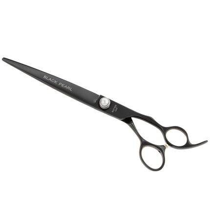 Geib Black Pearl Straight Scissors - professional straight scissors made of cobalt steel