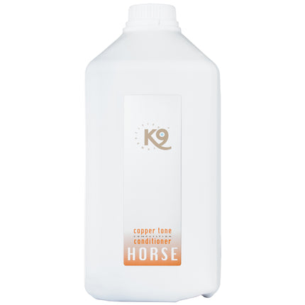 K9 Horse Copper Tone Conditioner - conditioner for horses, for brown and chestnut coats, concentrate 1:40 - 2.7L