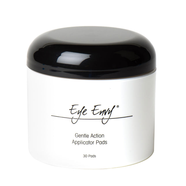 Eye Envy Applicator Pads Jar 30pcs - gentle pads for cleaning around the eyes, lint-free