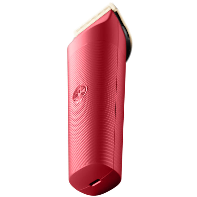 Andis Raspberry Vida Cordless Clipper - cordless clipper with a gold adjustable blade, USB-C charger