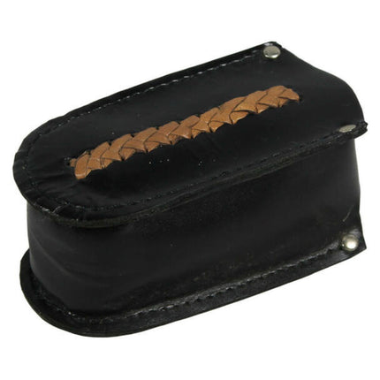 Chris Christensen Oblong Brush Cover - leather cover, brush case