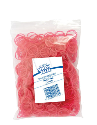 Show Tech Hair Rollers Rubber Bands 1000pcs, diameter