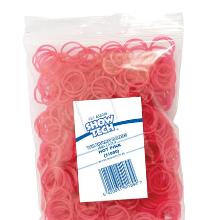 Show Tech Hair Rollers Rubber Bands 1000pcs, diameter