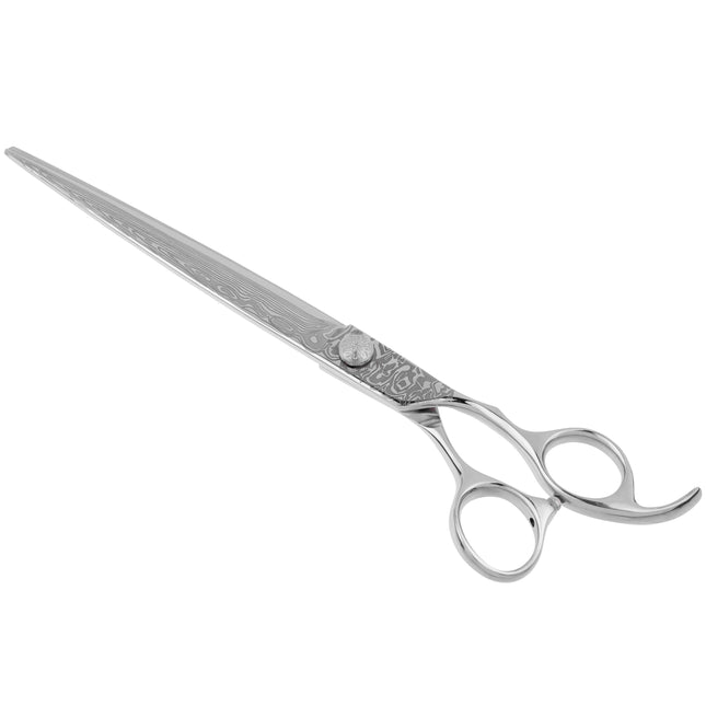 Special One Damasco Scissors - professional straight scissors with long blades, VG10 steel