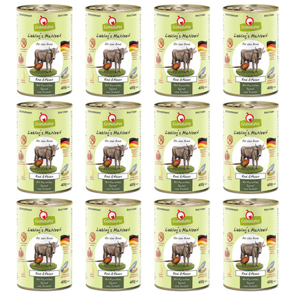 GranataPet Beef & Pheasant - grain-free wet dog food, beef and pheasant