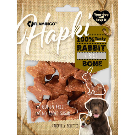 Flamingo Hapki Rabbit Rice - aromatic treats for dogs, rabbit with rice