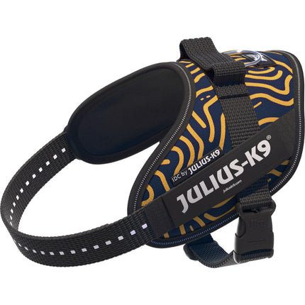 Julius - K9 IDC Powerharness Canyon - dog harness with reflectors, Canyon pattern