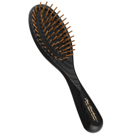 Chris Christensen Wood Pin Brush 19cm - high-quality, anti-static brush with wooden pins - small