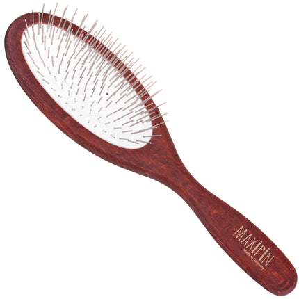 Maxi Pin - large, oval brush for long and medium-length dog fur, with short pins