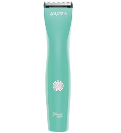 Joyzze Hornet Mini Trimmer - professional, two-speed mini finishing clipper with a turquoise blade