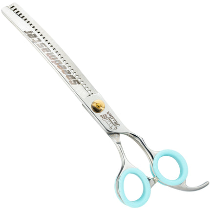 P&W Speed Master Curved Chunker - professional, sturdy curved thinning shears with 32 teeth, recommended for Asian Style.