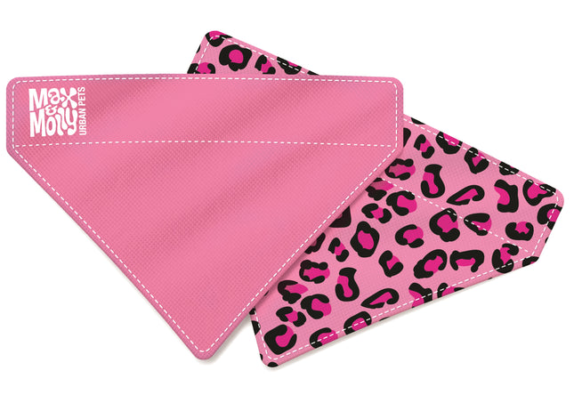 Max&Molly Reversible Bandana Leopard - double-sided scarf for dogs